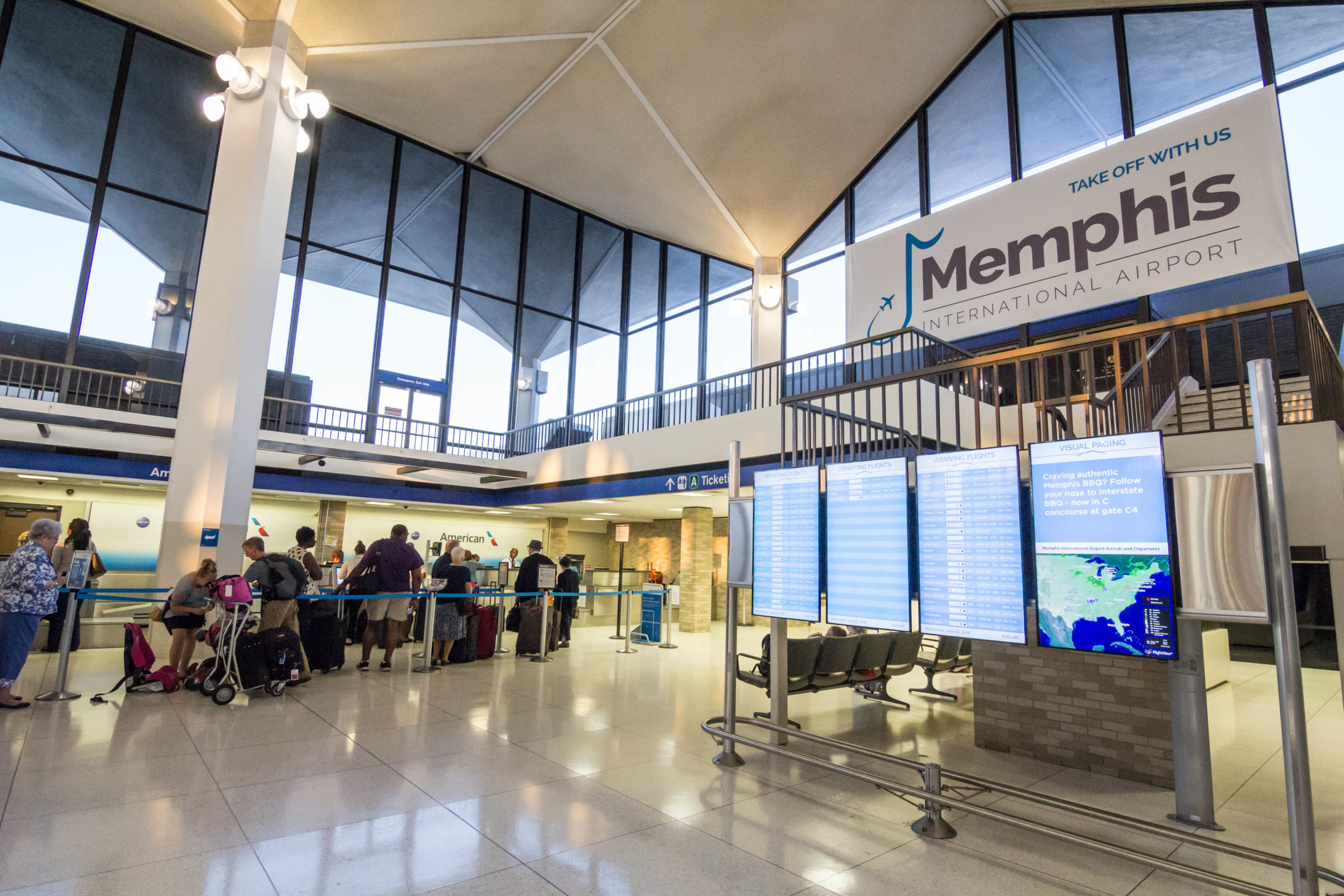 Checking In - Memphis International Airport - MEM
