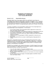 ACDBE Plan and Policy Document
