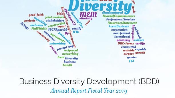 Business Diversity Development Annual Report 2019 Cover