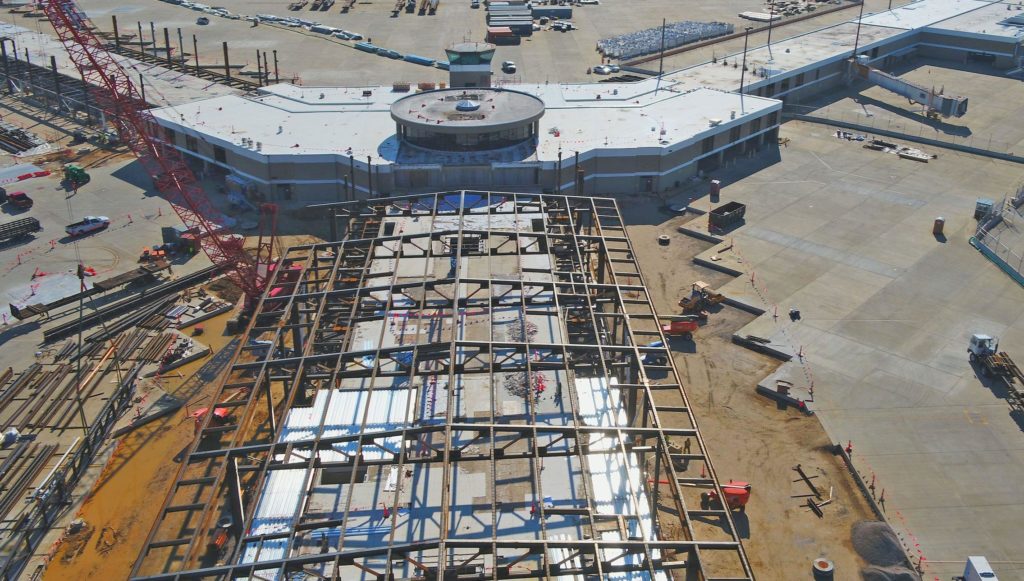 New B Terminal progress, Feb 2020