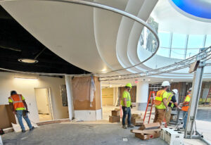 April 2021 Concourse Modernization - Rotunda Stage