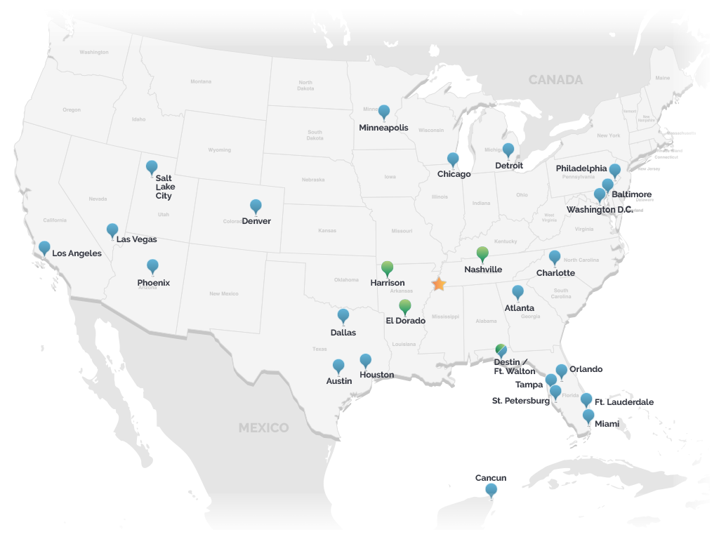 Nonstop Destinations