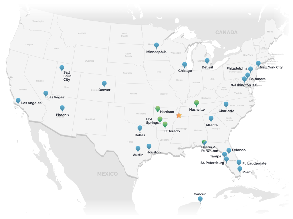 Nonstop Destinations