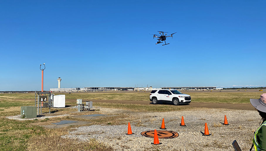 MSCAA, FedEx continue drone operations through FAA's BEYOND program -  Memphis International Airport - MEM