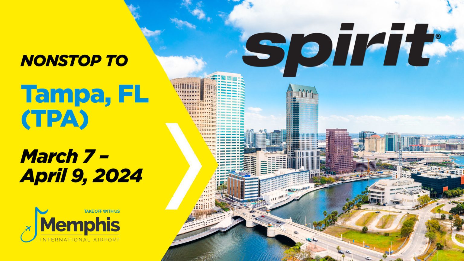 Spirit Airlines to launch seasonal nonstop service between Memphis and