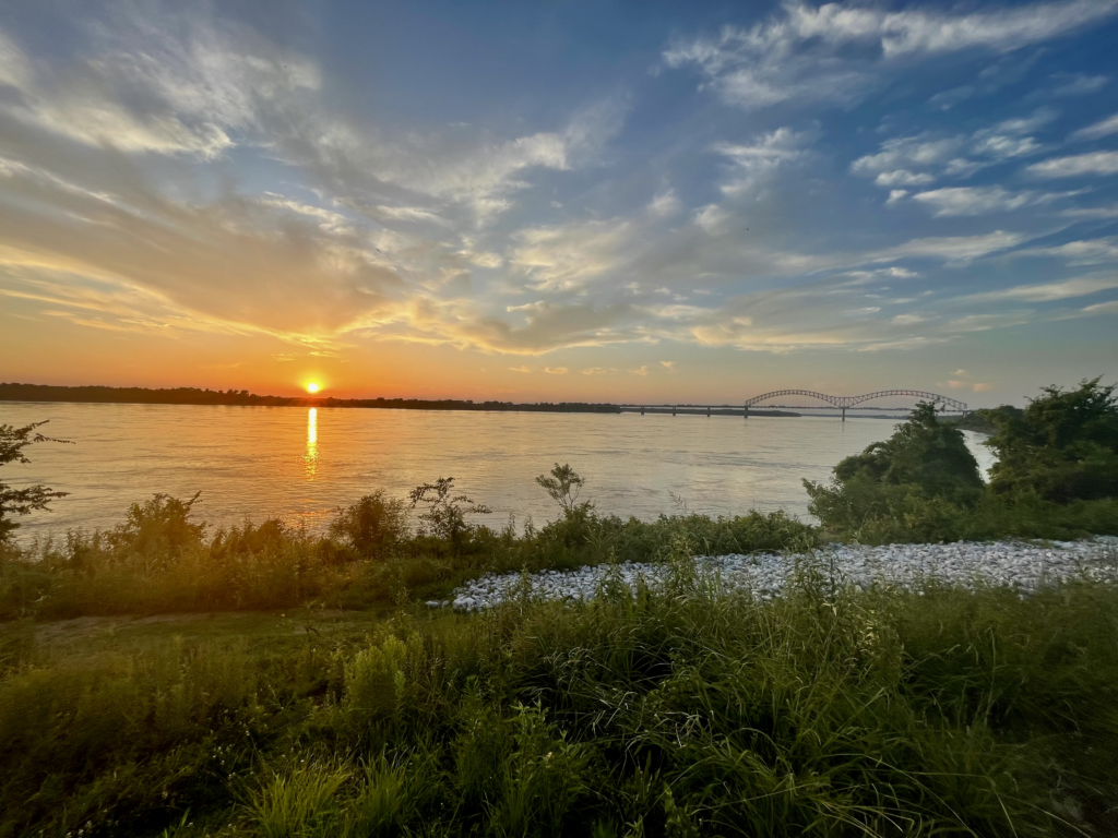 Entry027-Sunset on Old Man River