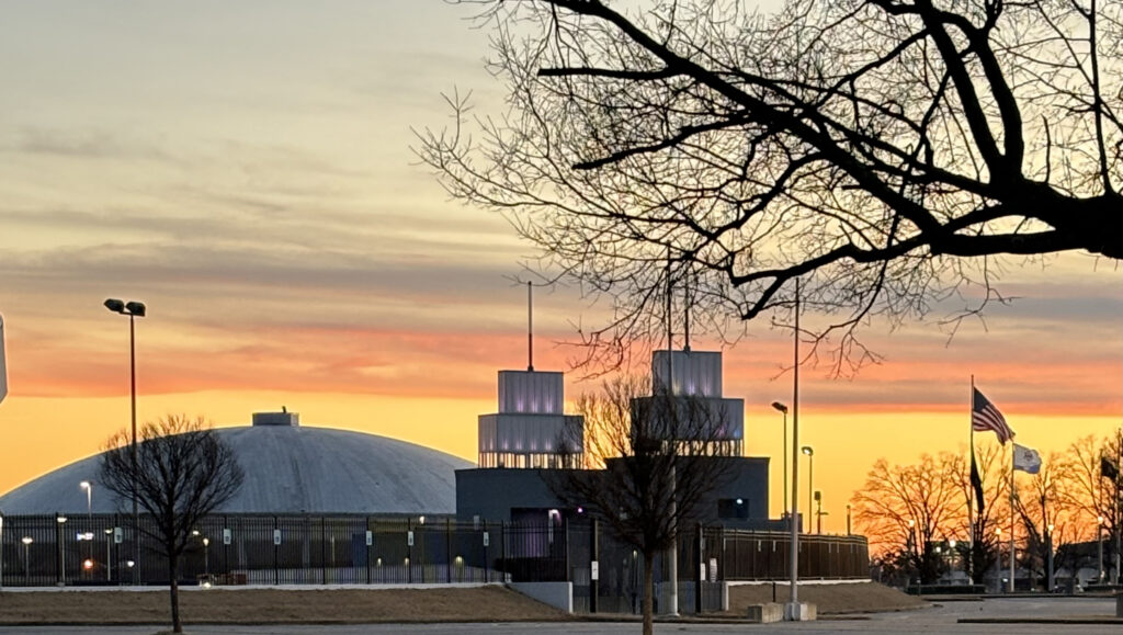Entry082-Sunset Over The Roundhouse