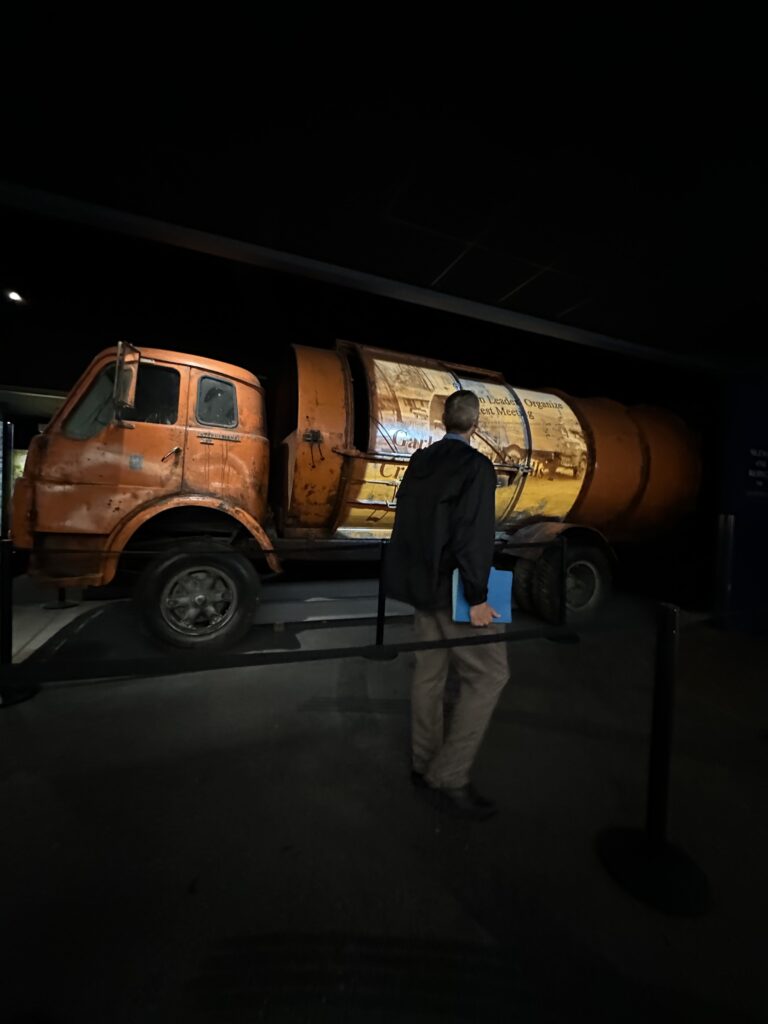 Entry126-Memphis Sanitation Strike Exhibit at Civil Rights Museum