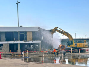 Concourse A demolition