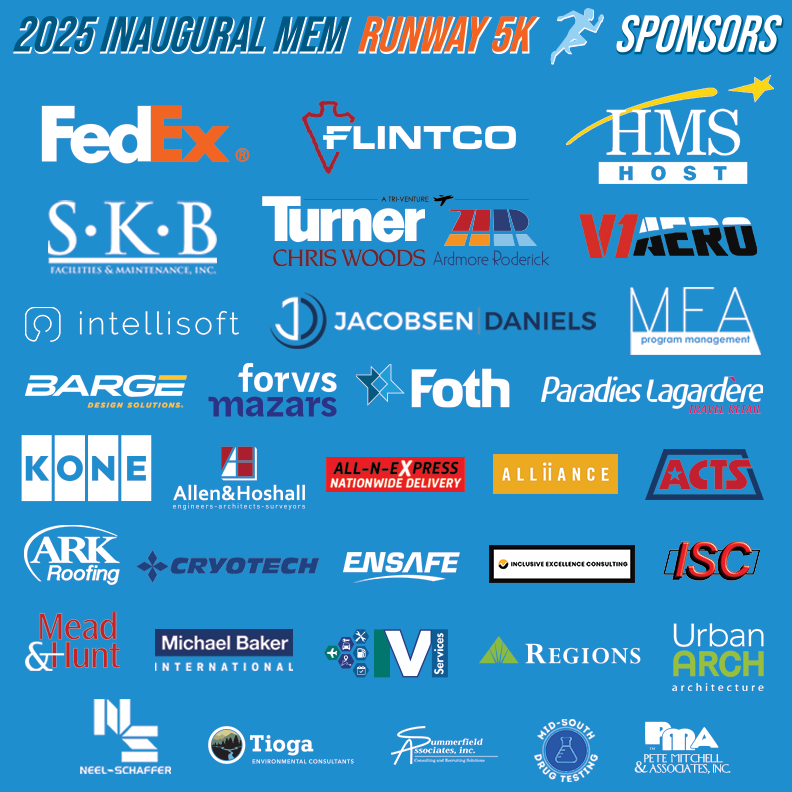 MEM Runway 5K - September 20, 2025 - Sponsors